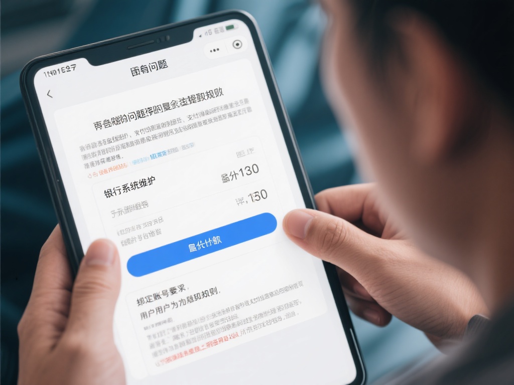 其次，技术问题也不容忽视。例如，银行系统维护、支付