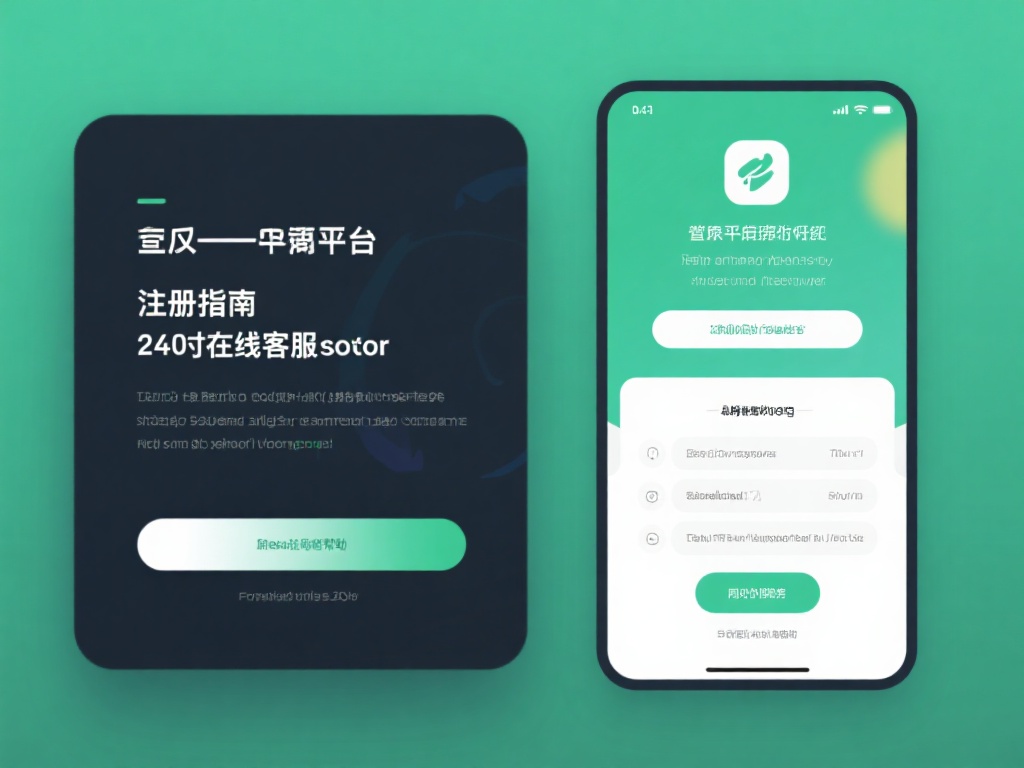 此外，平台还提供了详细的注册指南和24小时在线客服