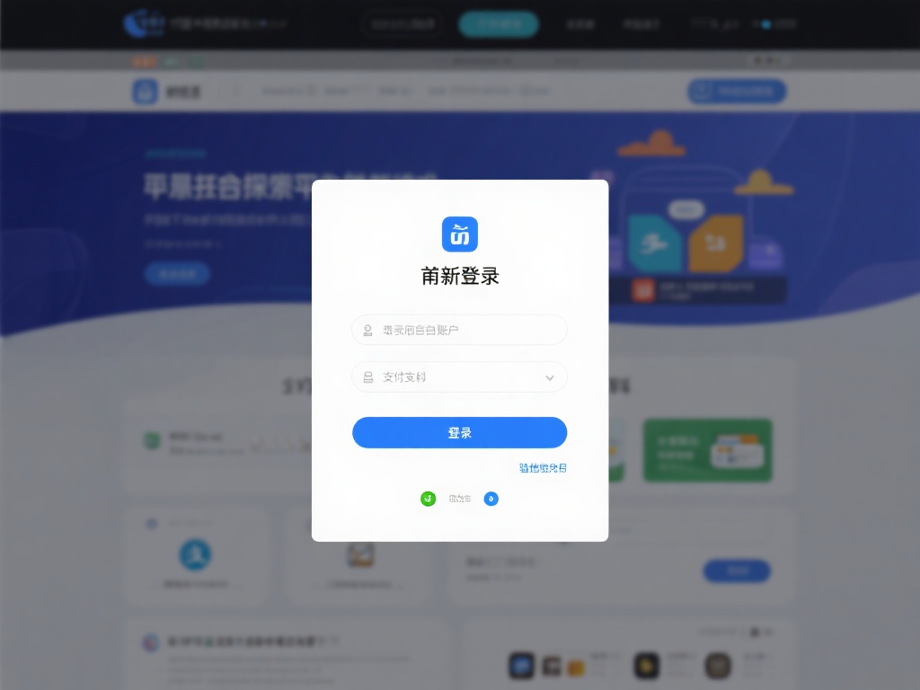 首次登录：验证成功后，返回首页登录你的账户，完善其