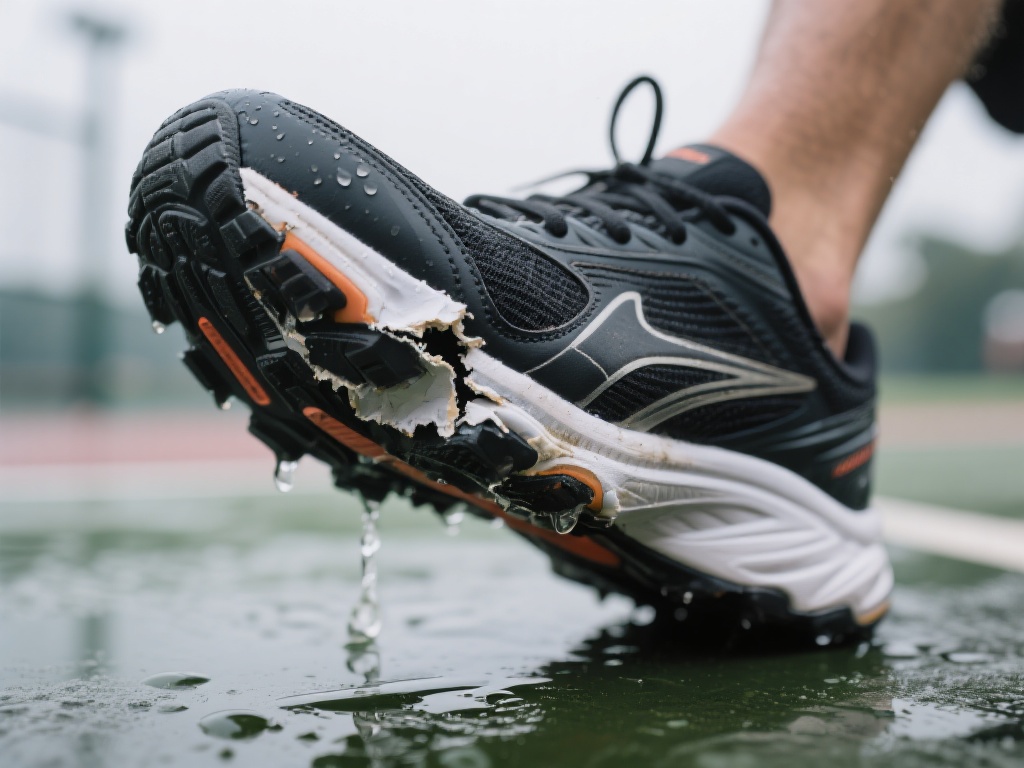 开胶问题在运动装备中并不少见，尤其是在长时间高强度