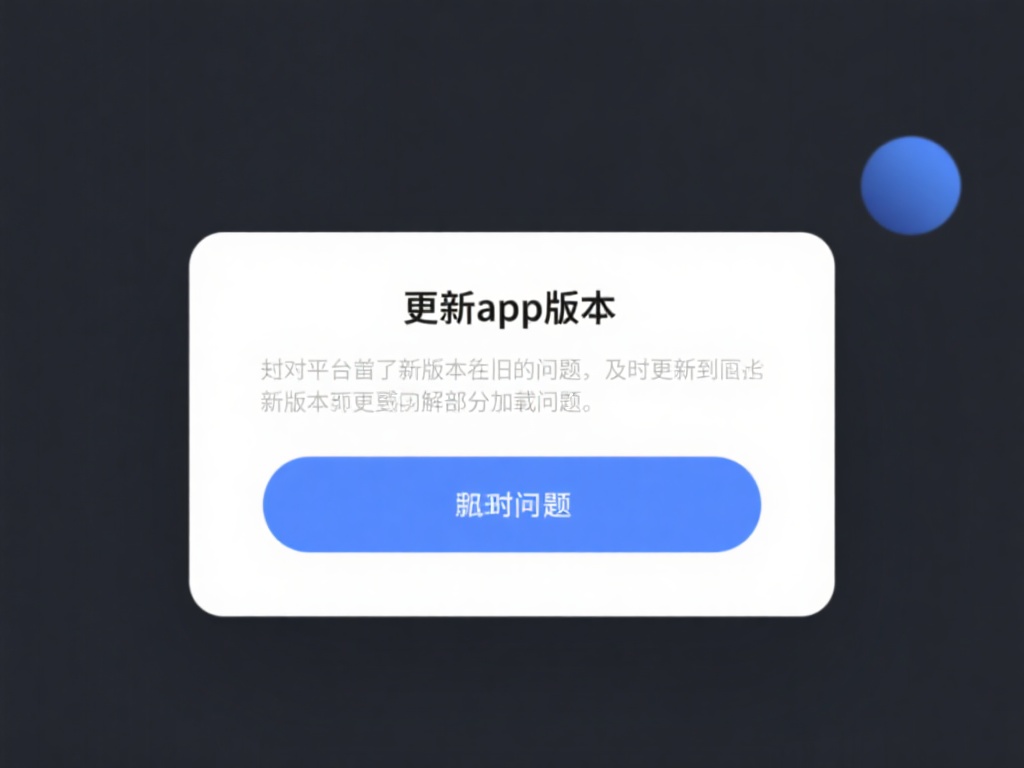 更新应用版本：如果平台发布了新版本，旧版本可能会出